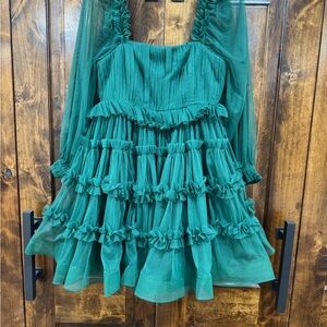 Elegant Green Dress